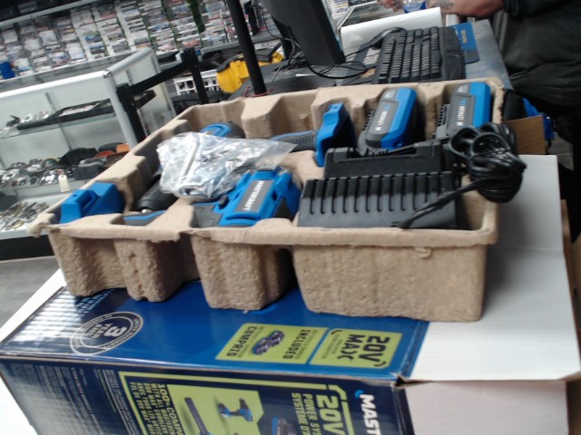 Mastercraft chargeur 20 v max