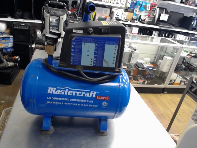 Compresseur 3gal mastercraft 90psi
