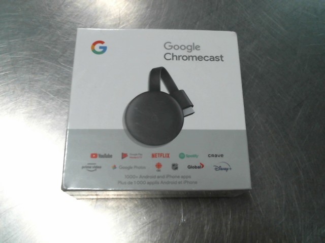 Chrome cast neuf scel�