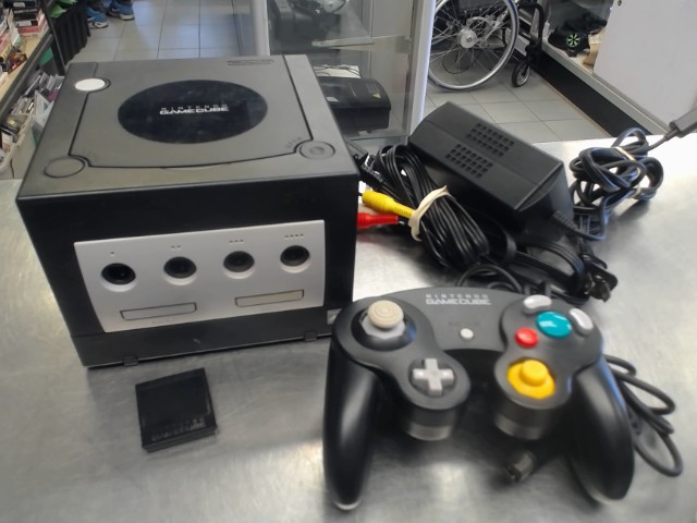 Console nintendo gamecube + man + fils