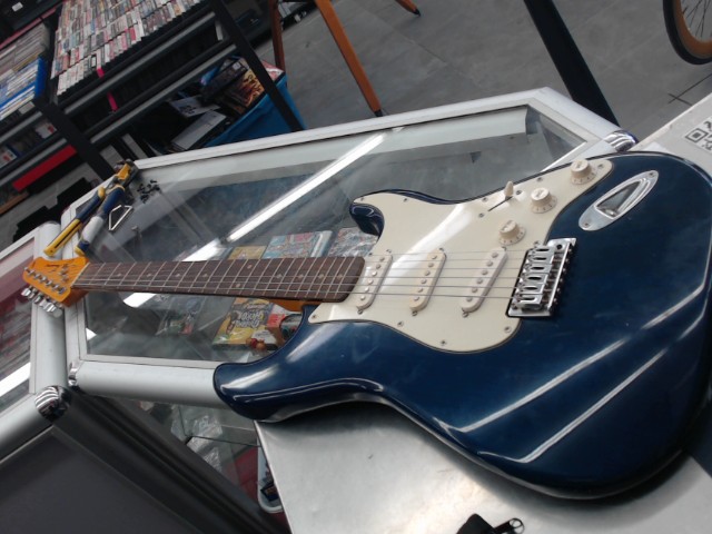 Guitarre bleu electrique sans fil