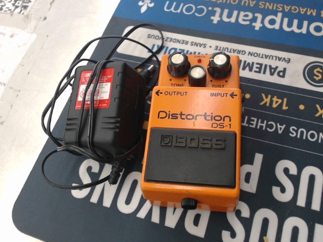 Distortion ds-1 orange avec fil
