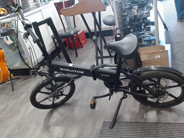 Electric bike foldable noire