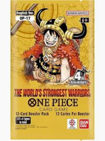 THE WORLD'S STRONGEST WARRIORS ONE PIECE