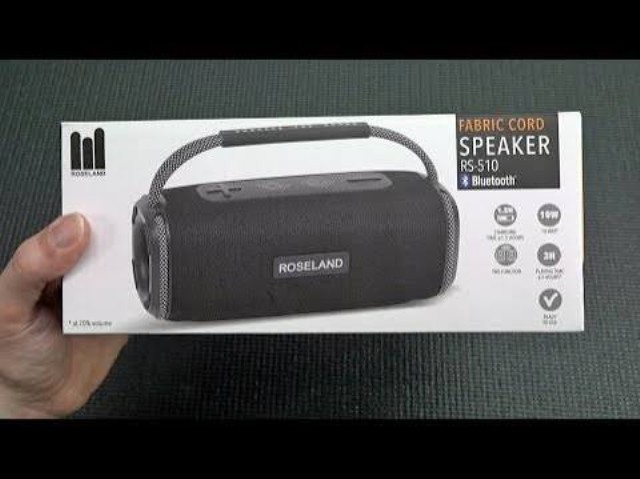 Rossland bluetooth speaker