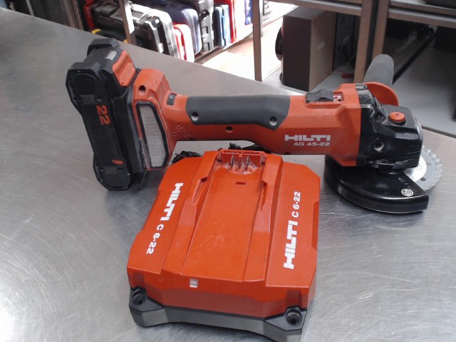 Grinder hilti av 1 batterie + chargeur