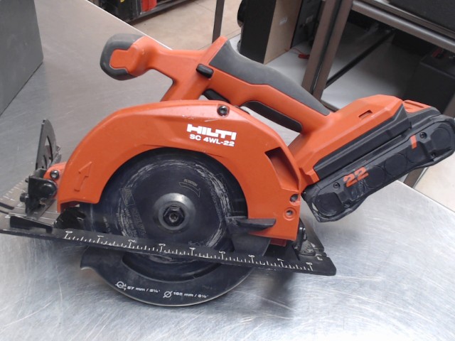 Scie ronde hilti + batterie
