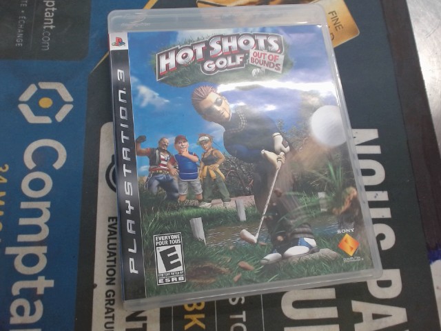Hot shot golf out of bounds