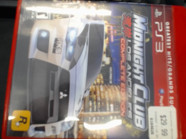 Midnight club la ps3