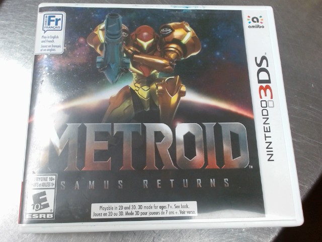 Metroid samus return 3ds