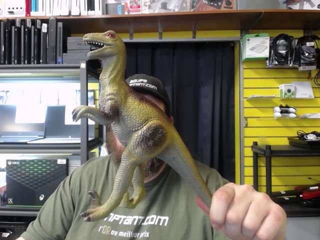 Dinausaur en plastic