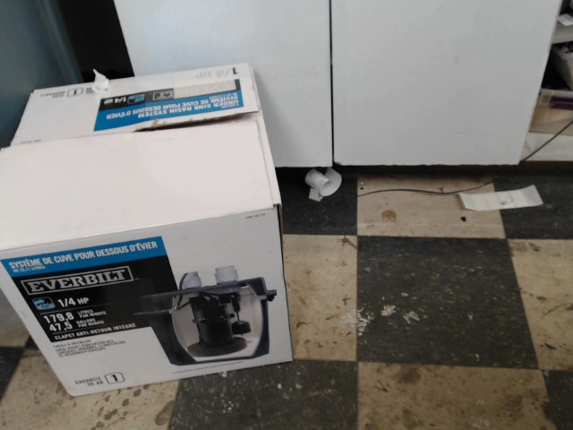 Undersink pump