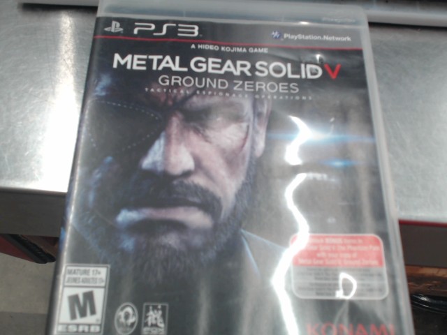 Metal gears solid 5 ground zeroes