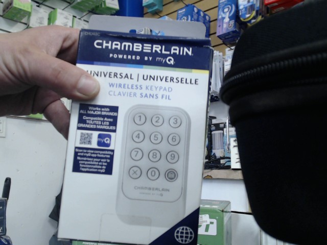 Wireless keypad garage