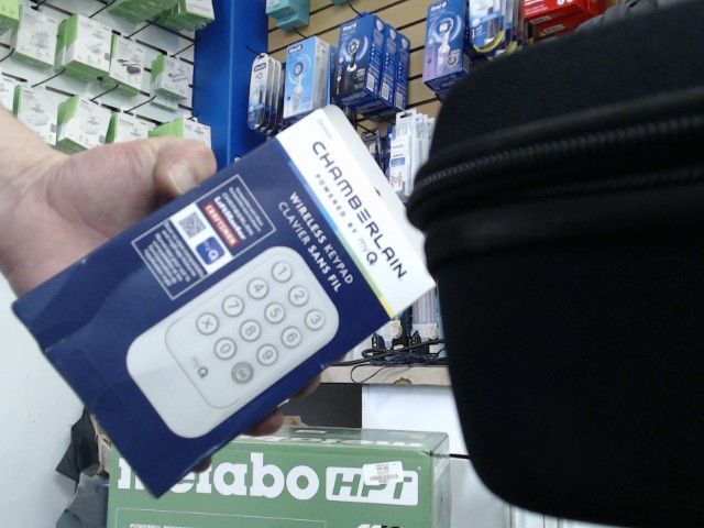 Wireless keypad garage