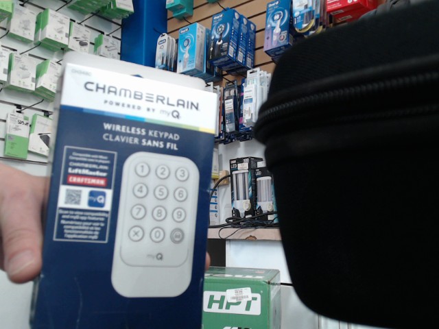 Wireless keypad garage