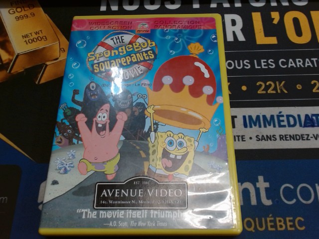 The spongebob squarepants movie