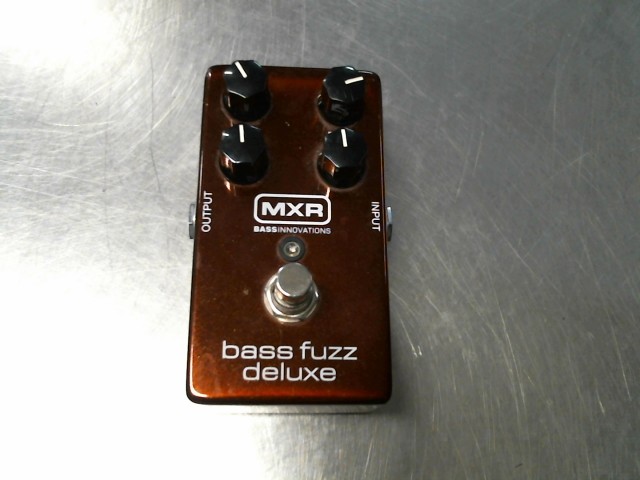 Luxe pedal de fuzz cuivr�