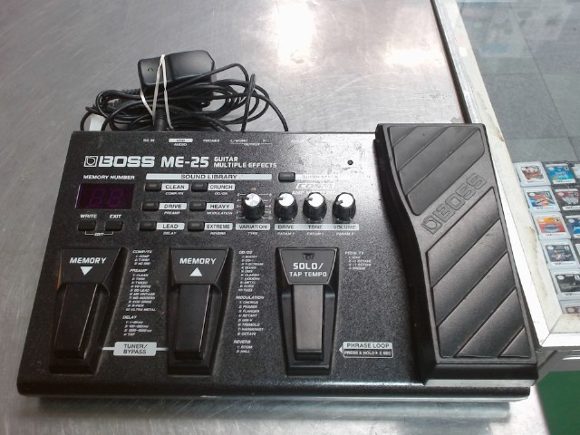 Pedal guitare + power