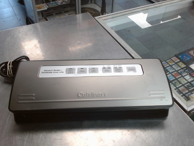 Scelleuse sous vide