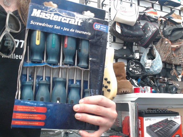 Tournevis set mastercraft