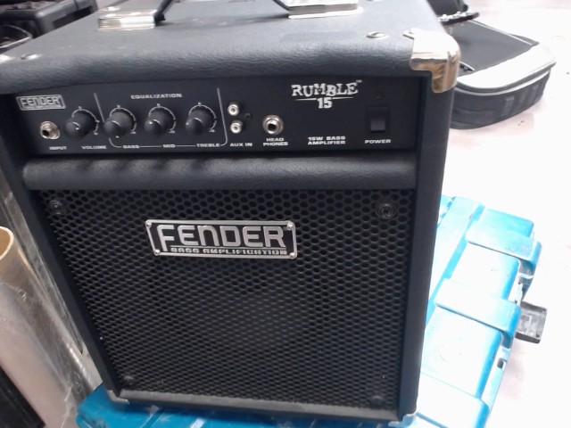 Ampli fender rumble 15 pour bass