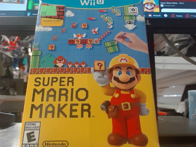 Super mario maker wii u