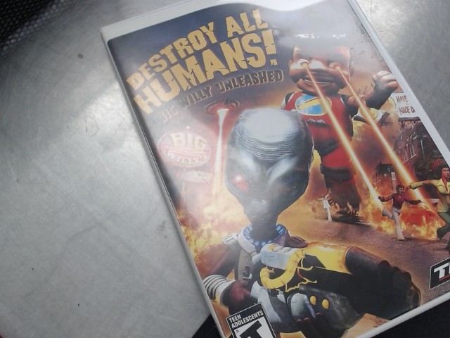 Destroy all humans big willy unleashed