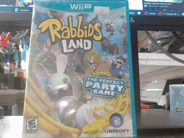 Rabbids land wii u