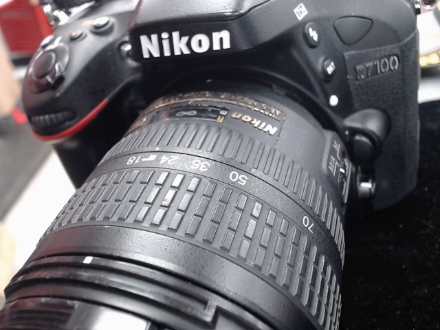 Camera nikon d7100 avc lentille