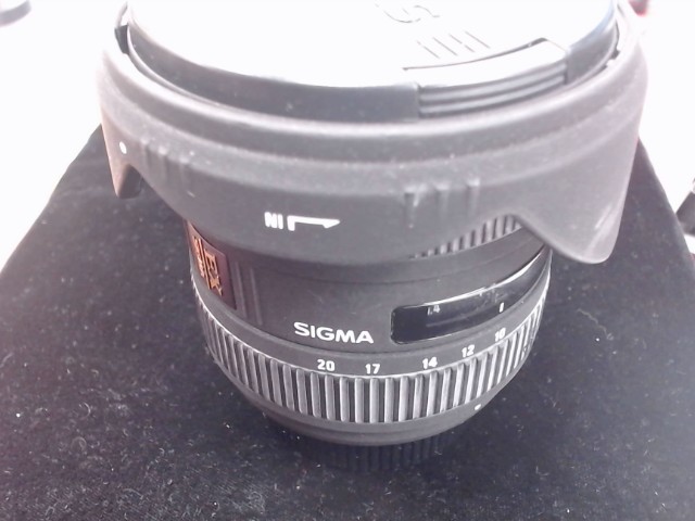 Lentille cameram sigma with case