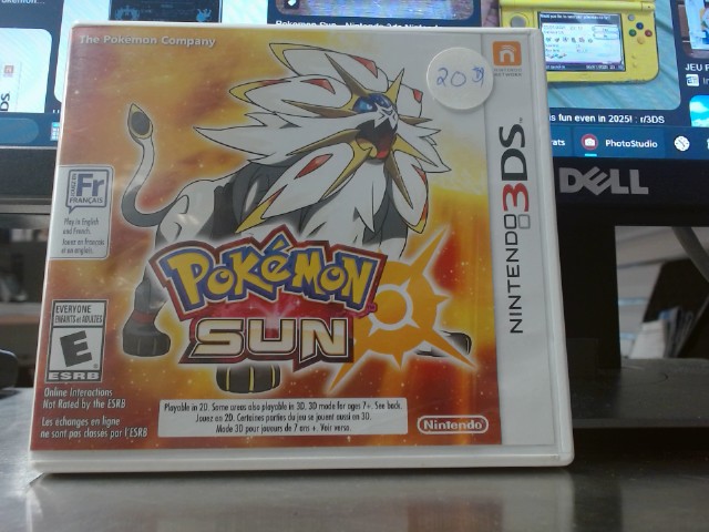 Pokemon sun 3ds