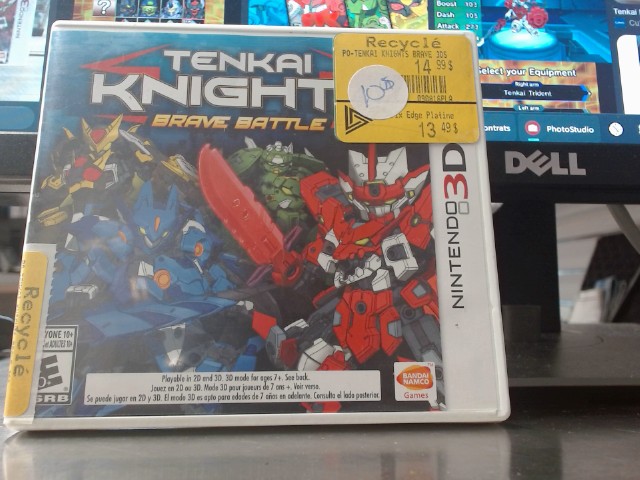 Tenkai knight barve battle 3ds