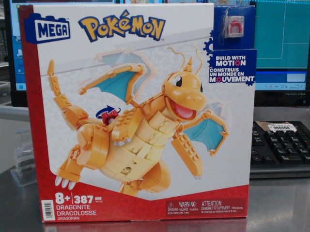 Mega pokemon dragonite hkt25 neuf