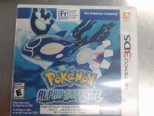 Pokemon alpha sapphire 3ds