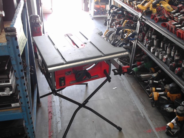 Banc scie electrique 10''+guide+rack+gar