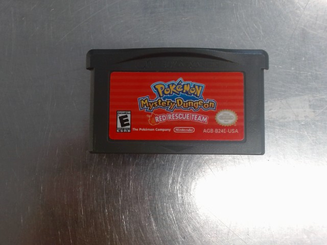 Pokemon mystery dungeon red gba