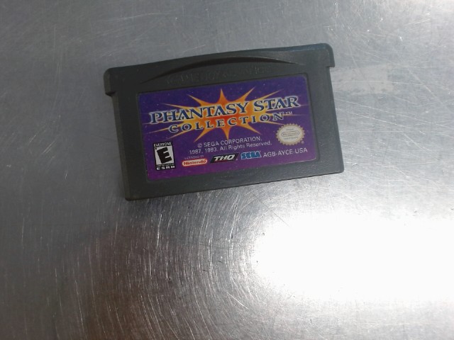 Phantasy star collection gba