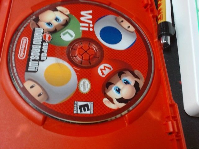 Super mario bros wii