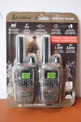 Cobra rtx380ttc walkie talkie