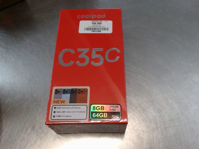 CELLULAIRE NEUF 64GB BLEU