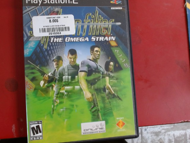 Syphon filter omega strain