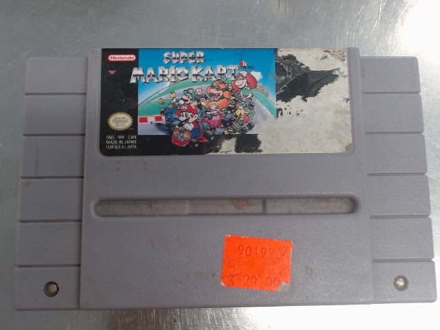 Super mario kart snes