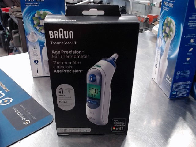 Thermometre auriculaire age precision