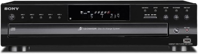 Lecteur cd sony 5 disque