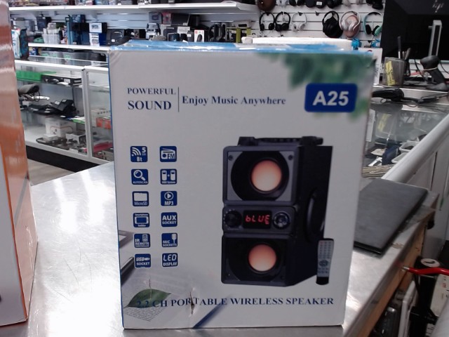 Bluetooth speaker en boite