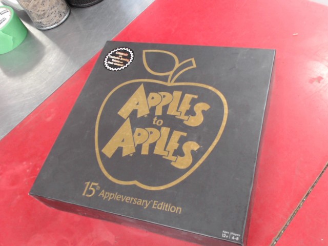Apples to apples