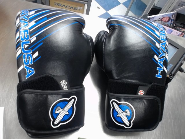 Gant de boxe bleu