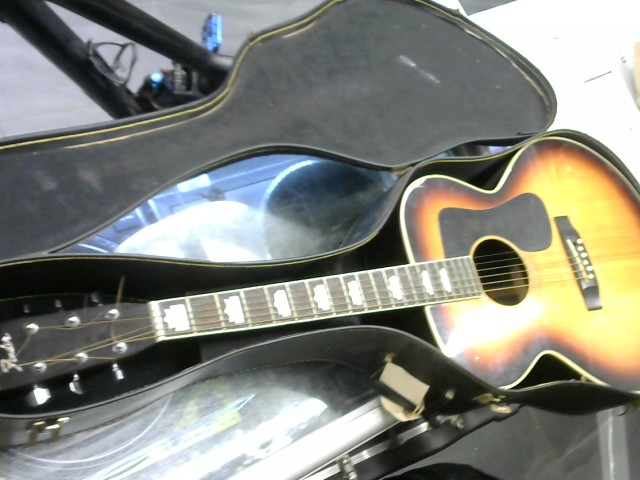 Guitare acoustique jumbo sunburst