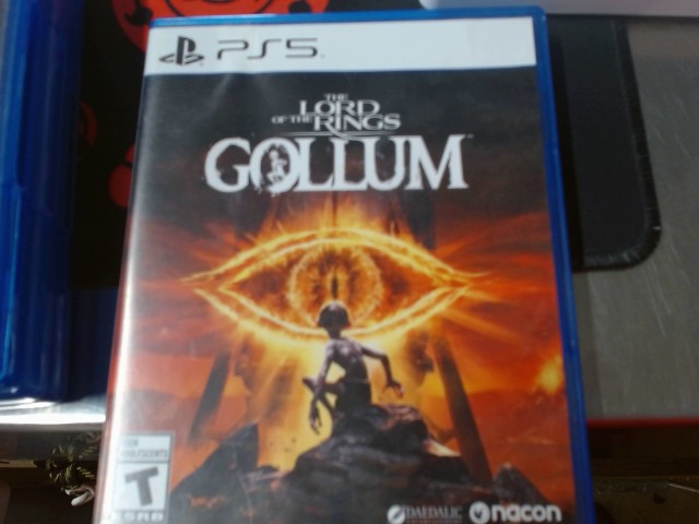 The lord of the rings gollum